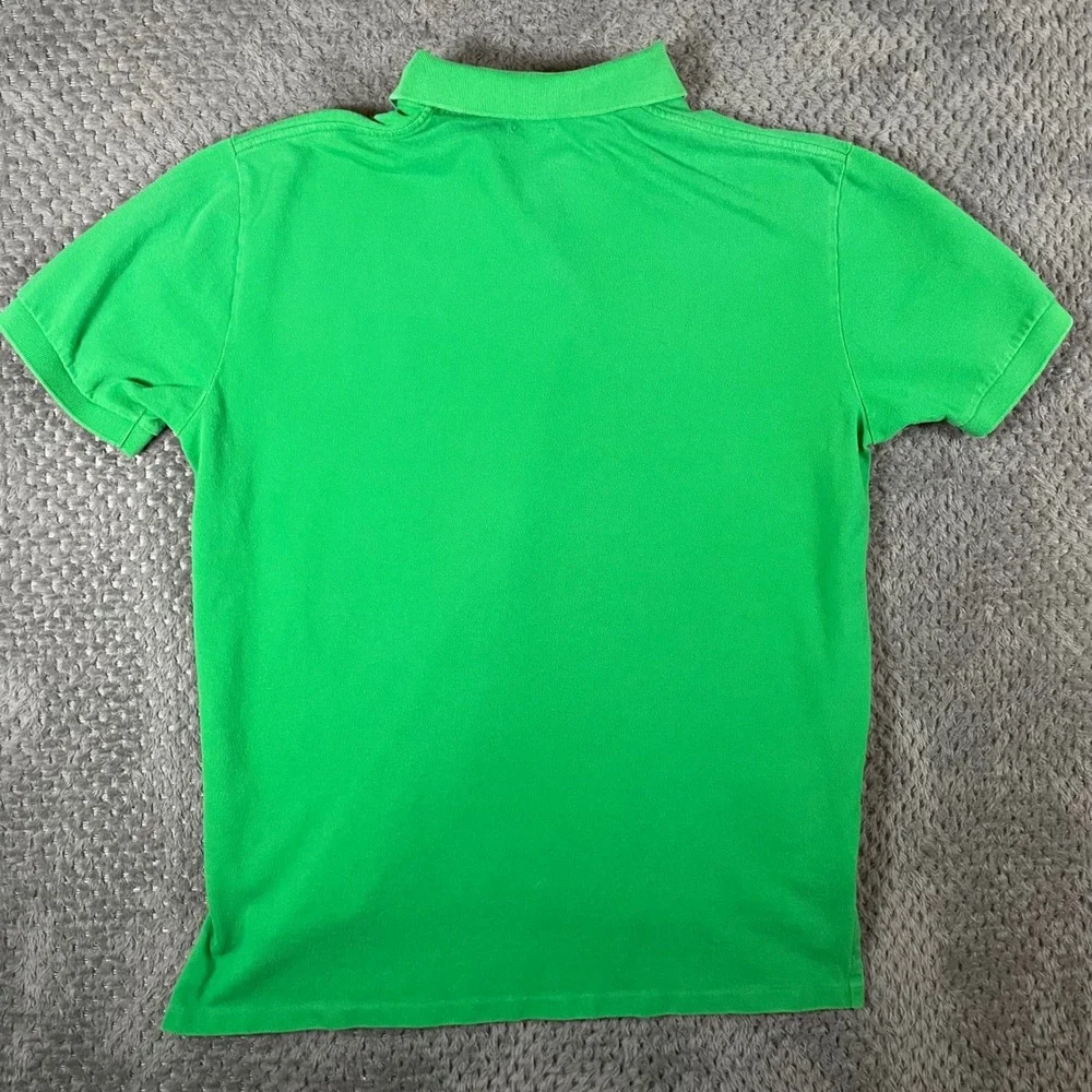 Polo Ralph Lauren Mens Classic Fit Green Short Sleeve Polo Shirt Large Preppy L